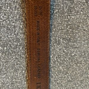 Brown Leather Belt
